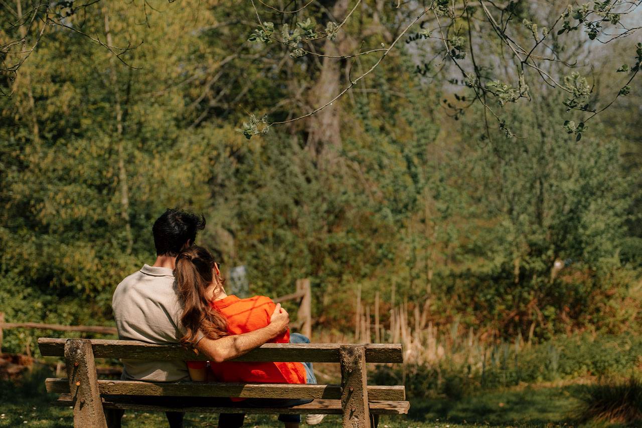 Couple at the Spa Hotel Couple at the Spa Hotel