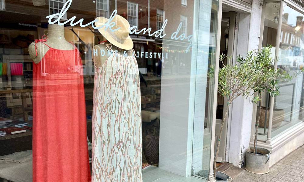 Duck and dog shop front Duck and dog shop front