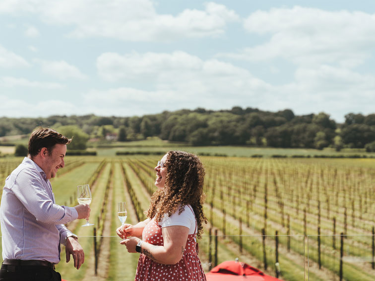 balfour-winery-web couple drinking wine with a backdrop of vineyards