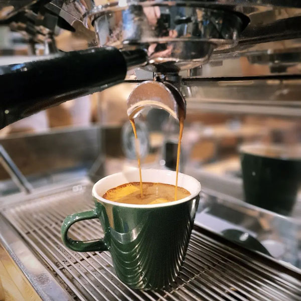 Coffee being brewed at St Kilda Coffee being brewed at St Kilda