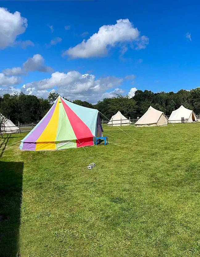 Woodlands Farm Glamping tents