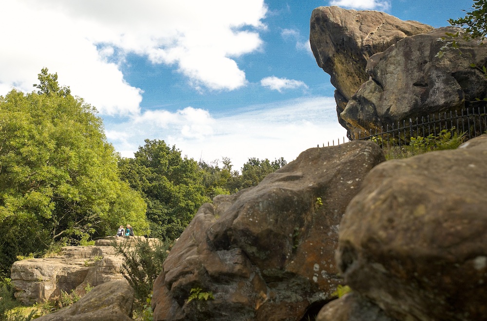 Toad-rockn The historic toad rock in Rusthall