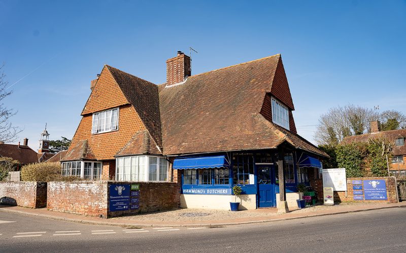Butchers in old house