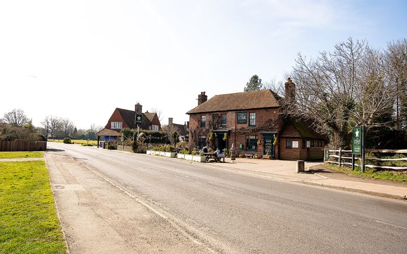 Pub in historic building
