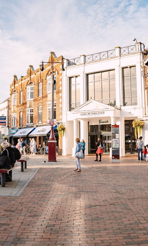 RVP Entrance to Royal Victoria Place shopping centre