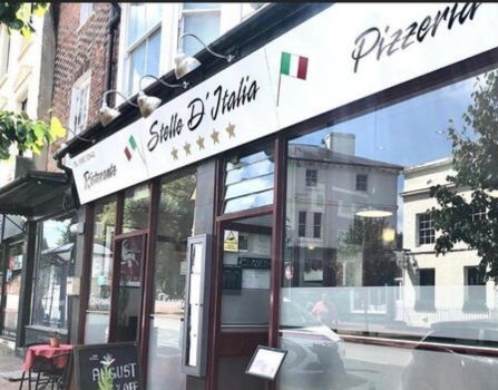 Stelle ditalia 450×300 Restaurant frontage