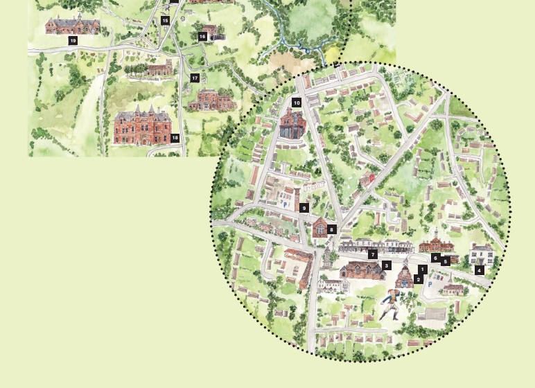 Map of Hawkhurst Heritage Trail