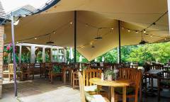 The Nevill Crest & Gun outdoor eating