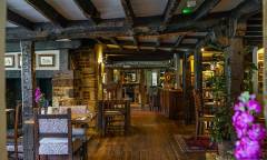 The Nevill Crest & Gun interior